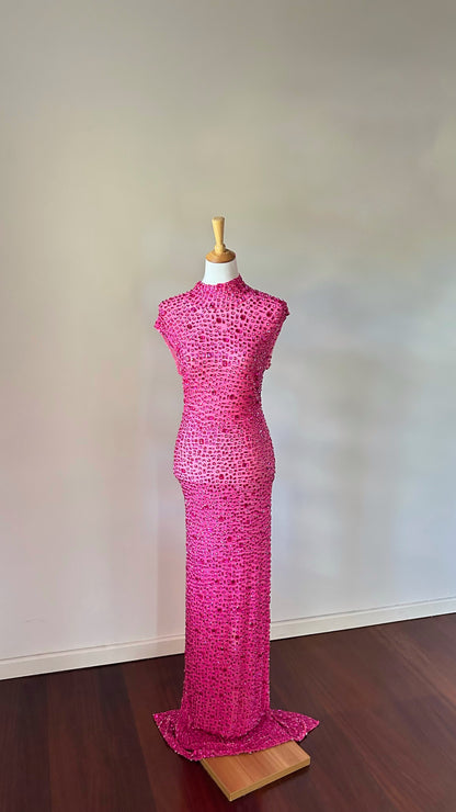 Crystal fuchsia