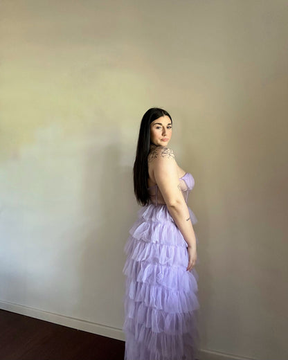 Maxi Dress Luxury Jennifer Purple