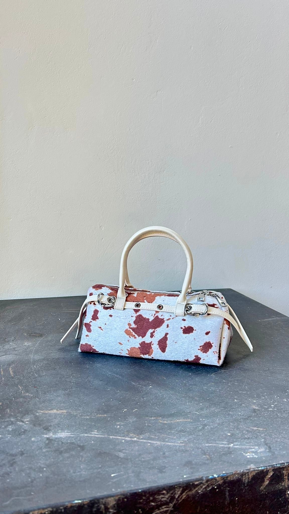 Cow Trendy in white